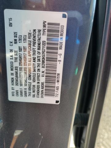2015 HONDA CR-V EX 3CZRM3H57FG711223