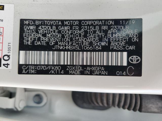 2020 TOYOTA C-HR XLE JTNKHMBX5L1066184