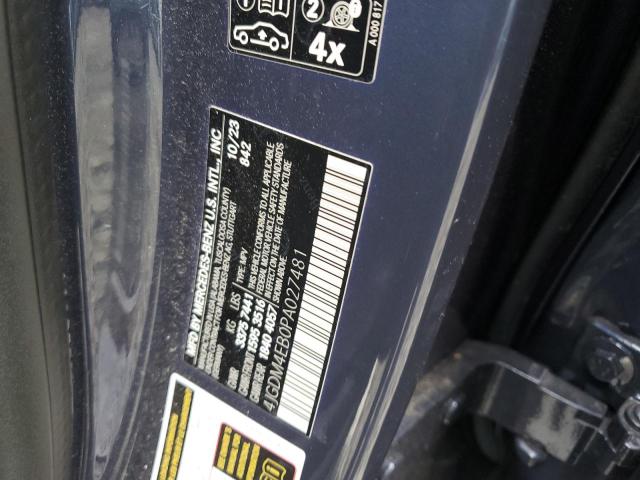 2023 MERCEDES-BENZ EQS SUV 58 4JGDM4EB0PA027481