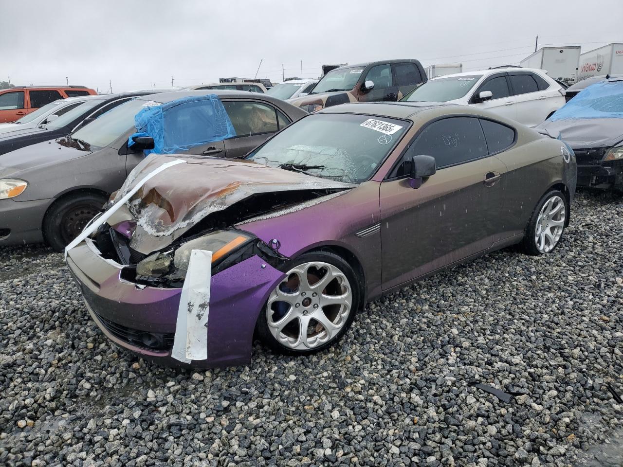 Lot #3305353328 2008 HYUNDAI TIBURON GT