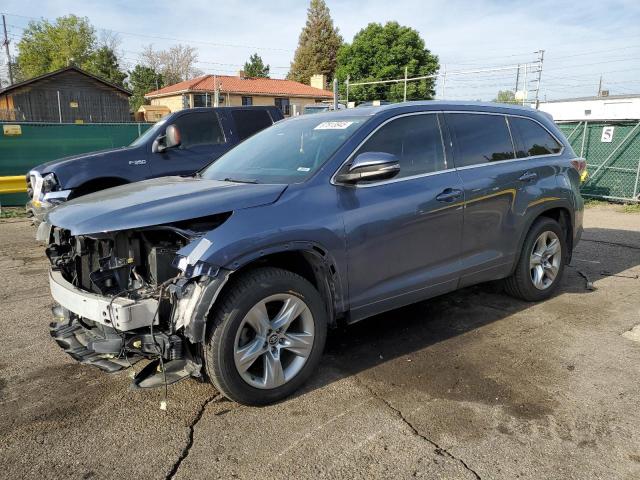 2016 TOYOTA HIGHLANDER LIMITED 5TDDKRFH5GS322198