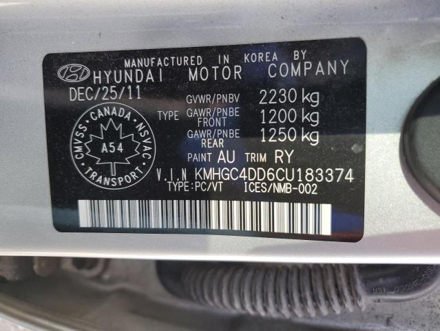 2012 HYUNDAI GENESIS 3. - KMHGC4DD6CU183374