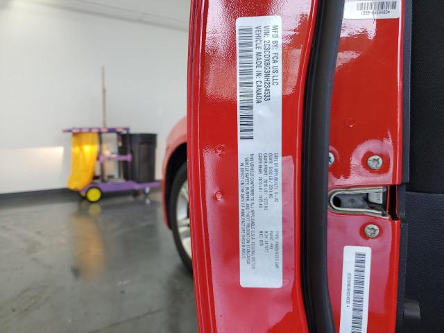 2022 DODGE CHARGER SX 2C3CDXBG3NH234533