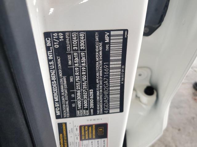 2016 MERCEDES-BENZ GLE 350 4M 4JGDA5HB2GA716691
