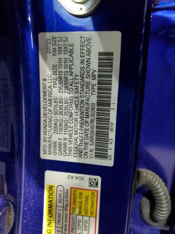 2024 HONDA CR-V SPORT - 5J6RS6H97RL002809