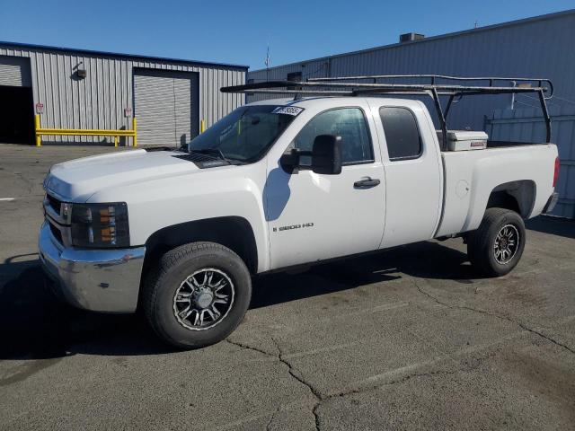CHEVROLET SILVERADO 2007 white  gas 1GCHC29K47E538708 photo #1
