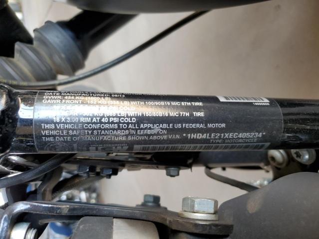 2014 HARLEY-DAVIDSON XL883 1HD4LE21XEC405234