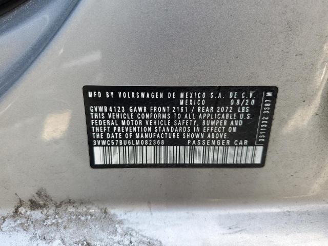 2020 VOLKSWAGEN JETTA S 3VWC57BU6LM082368