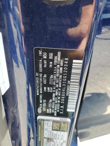 2016 KIA OPTIMA EX 5XXGU4L31GG120348