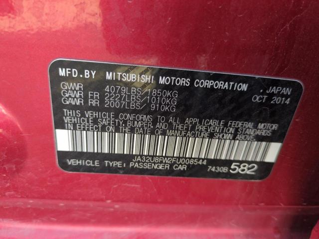 2015 MITSUBISHI LANCER GT JA32U8FW2FU008544