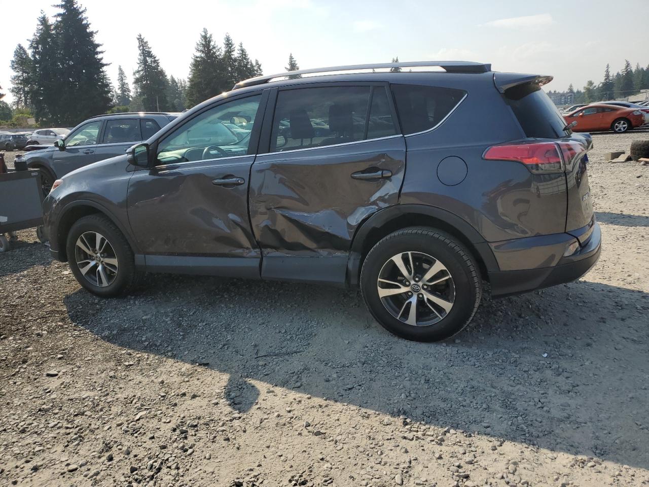 Lot #3305334319 2018 TOYOTA RAV4 ADVEN