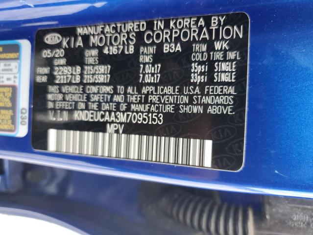 2021 KIA SELTOS S KNDEUCAA3M7095153