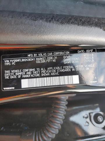 2017 VOLVO S60 YV126MFL8H2438341