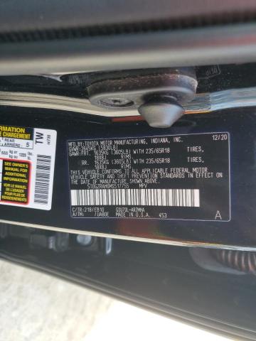 2021 TOYOTA HIGHLANDER XLE 5TDGZRAH6MS517755