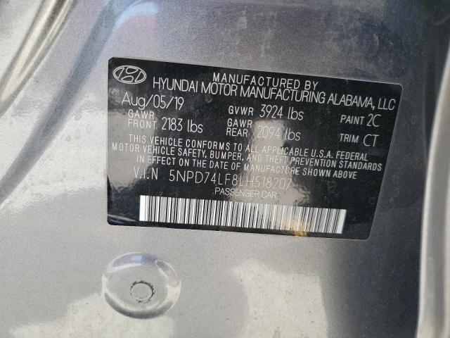 2020 HYUNDAI ELANTRA SE - 5NPD74LF8LH518207