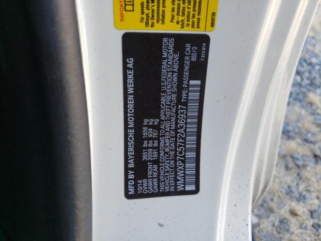 2015 MINI COOPER S WMWXP7C57F2A36937