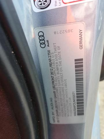 2018 AUDI A6 PREMIUM WAUG8AFC5JN032071