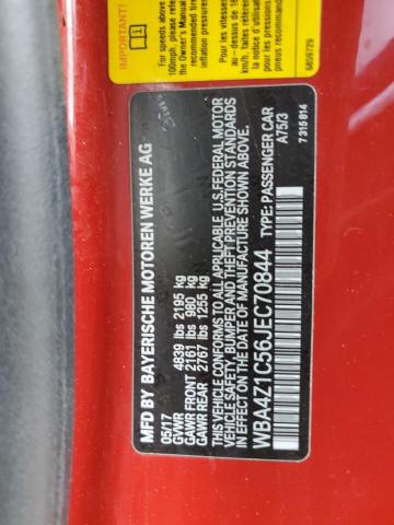 2018 BMW 430I WBA4Z1C56JEC70844