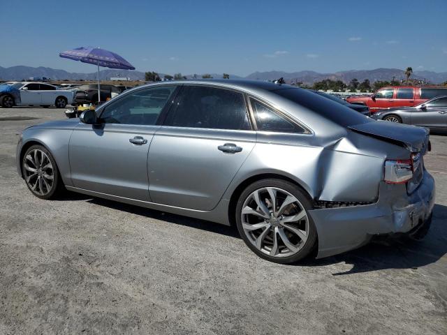 AUDI A6 PREMIUM 2015 silver  gas WAUGFAFC7FN022140 photo #3