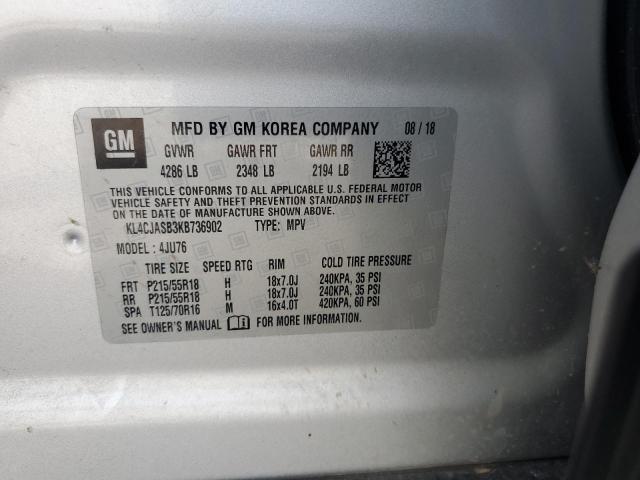 2019 BUICK ENCORE PRE KL4CJASB3KB736902