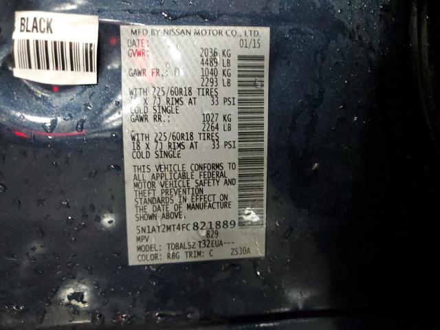 2015 NISSAN ROGUE S - 5N1AT2MT4FC821889