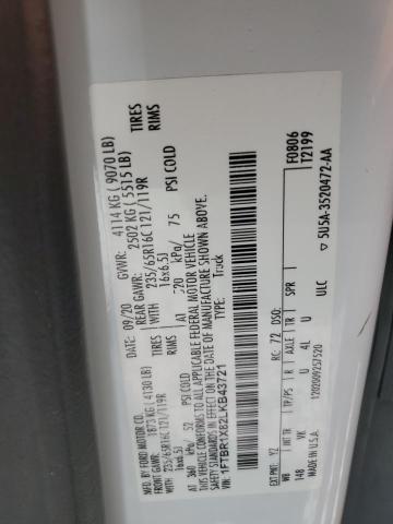 2020 FORD TRANSIT T- #3296307480