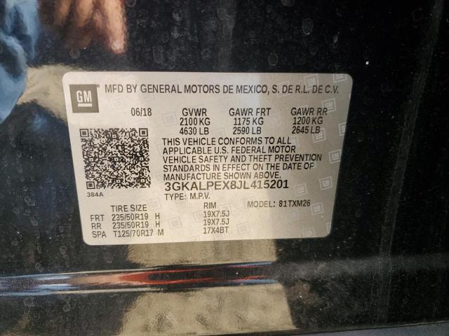 2018 GMC TERRAIN SL 3GKALPEX8JL415201