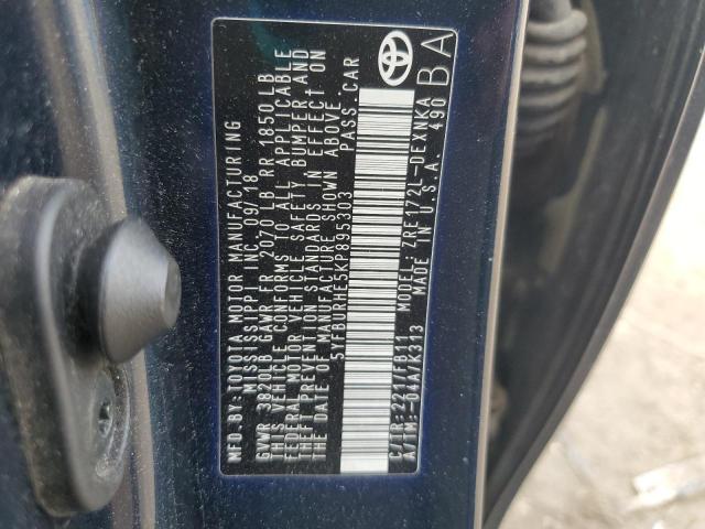2019 TOYOTA COROLLA L 5YFBURHE5KP895303