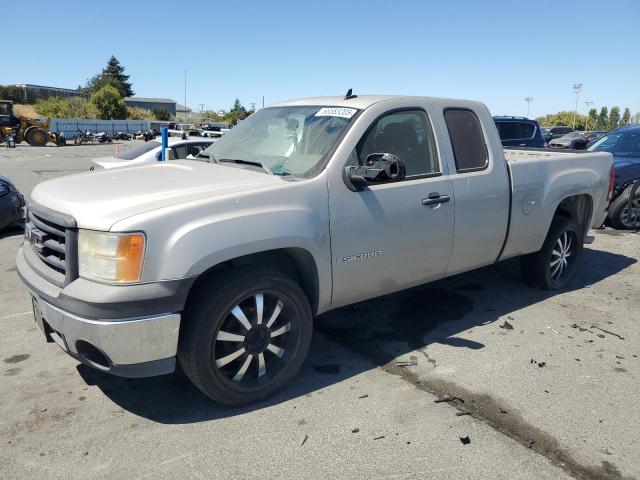 GMC SIERRA C15 2008 gray  gas 1GTEC19X58Z119804 photo #1