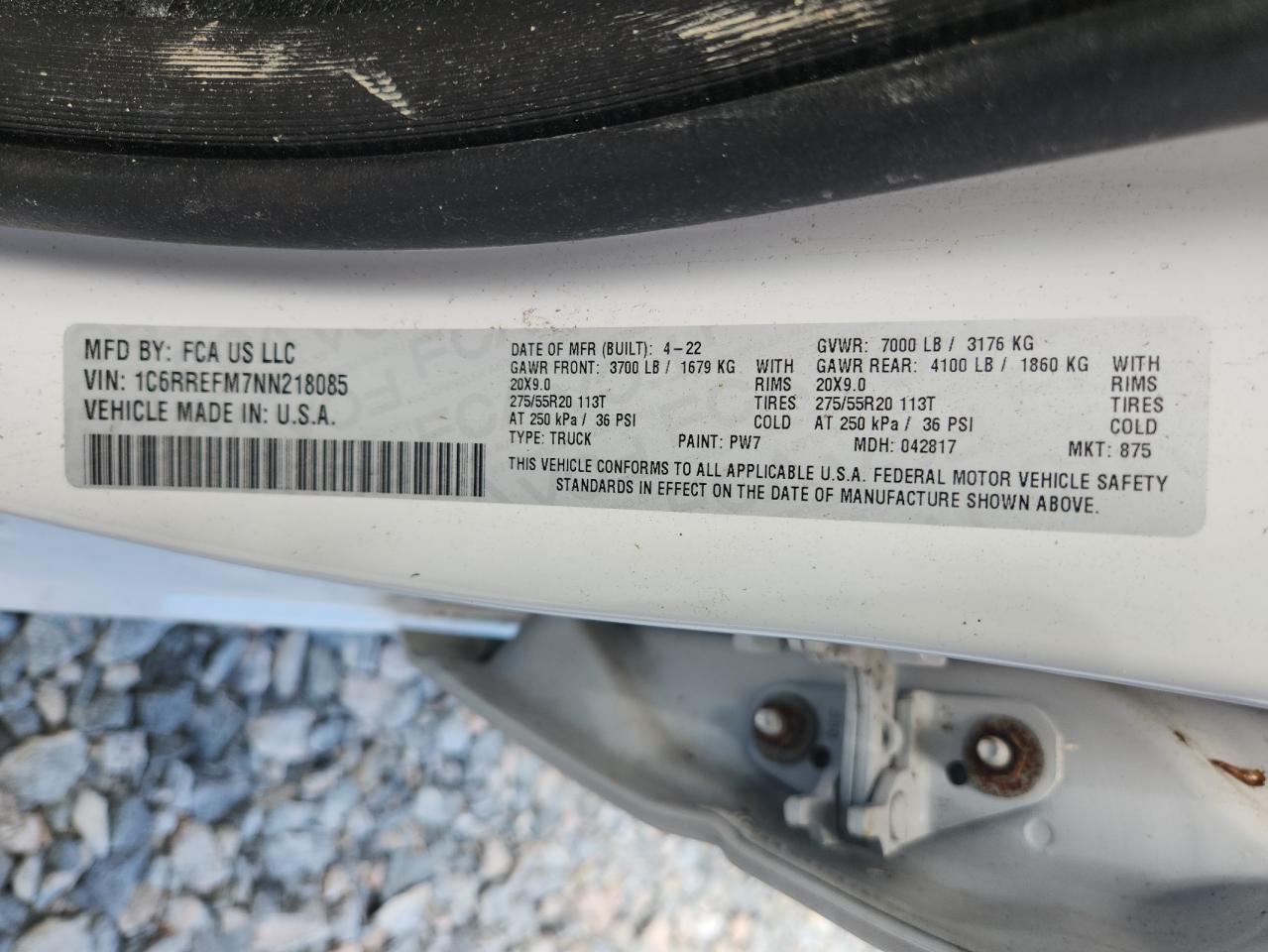 RAM 1500 BIG HORN/LONE STAR