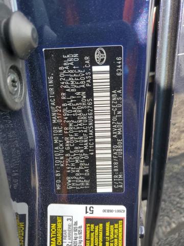 2022 TOYOTA CAMRY LE 4T1C11AK5NU662765