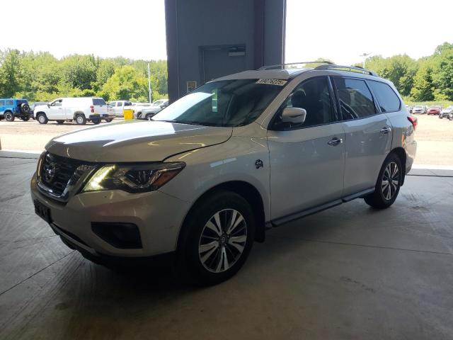 NISS PATHFINDER S 2017 silver  gas 5N1DR2MM5HC686140 photo #1