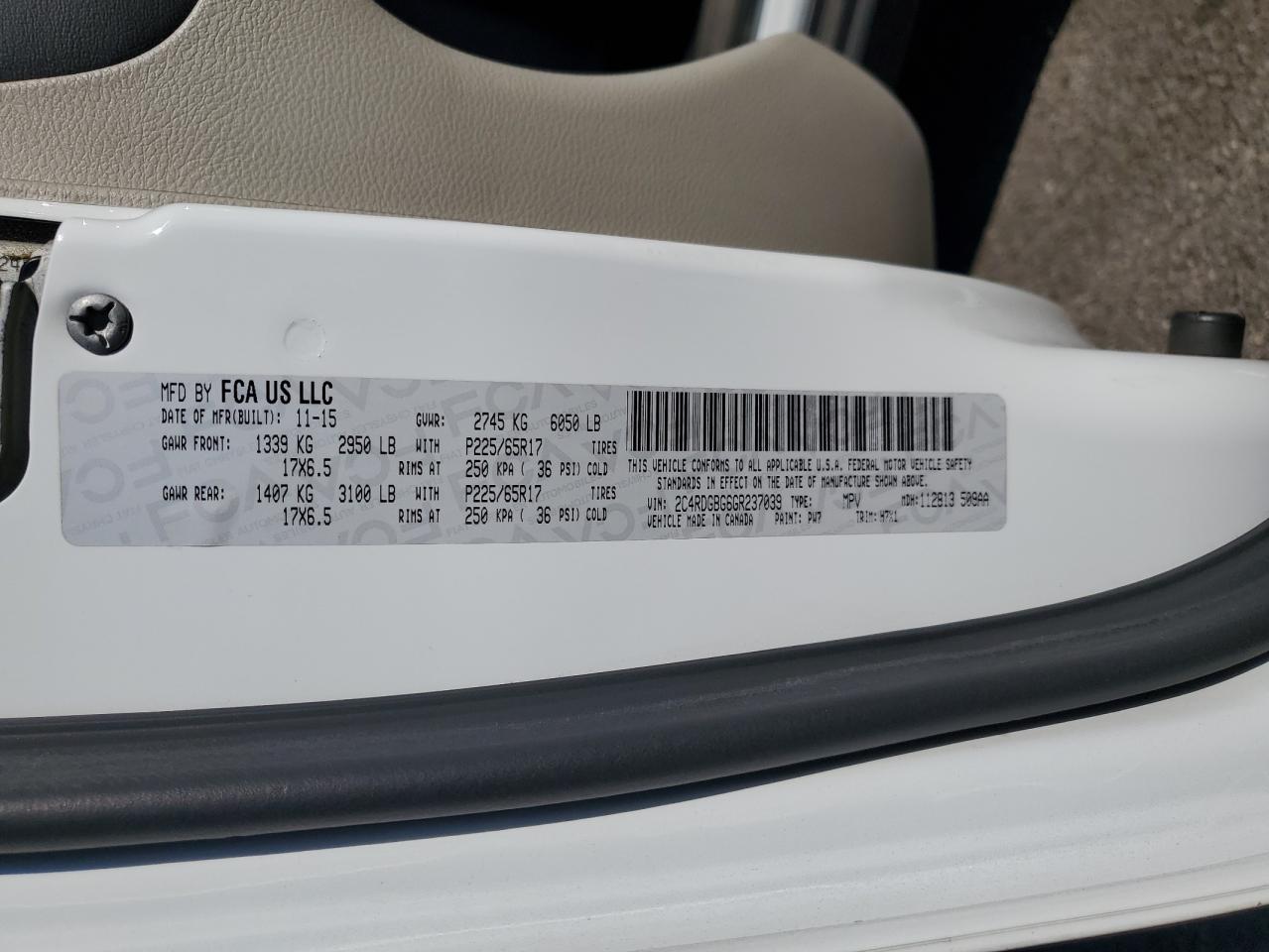 DODGE GRAND CARAVAN SE