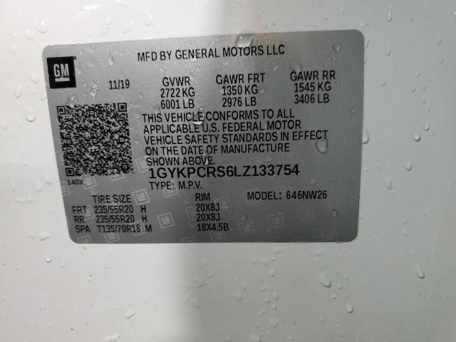 2020 CADILLAC XT6 PREMIU 1GYKPCRS6LZ133754