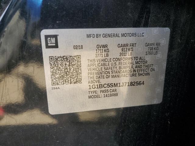 2018 CHEVROLET CRUZE LS 1G1BC5SM1J7182564