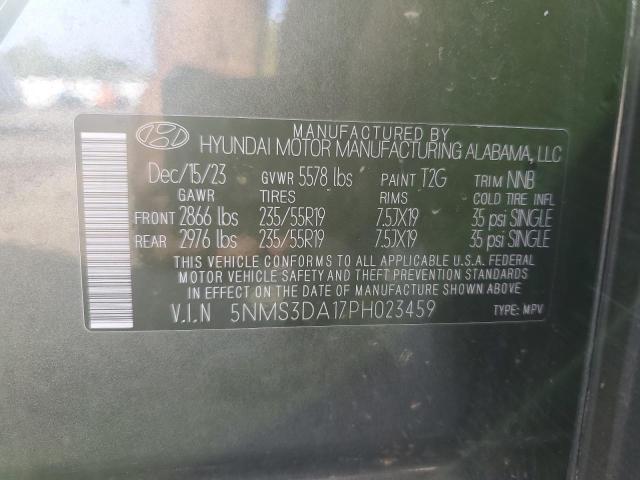 2023 HYUNDAI SANTA FE SEL PREMIUM - 5NMS3DA17PH023459
