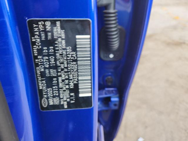 2025 HYUNDAI ELANTRA BL KMHLM4DJ5SU154285