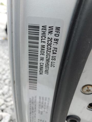 2021 DODGE CHALLENGER GT 2C3CDZJG2MH507487