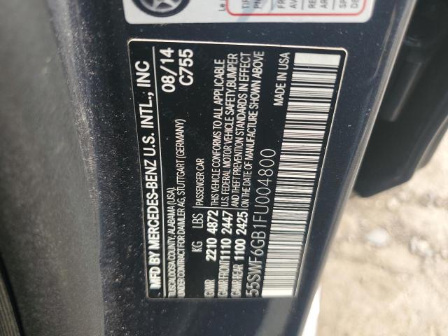 2015 MERCEDES-BENZ C 400 4MAT 55SWF6GB1FU004800