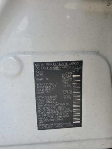 2016 NISSAN ROGUE S KNMAT2MV2GP737943
