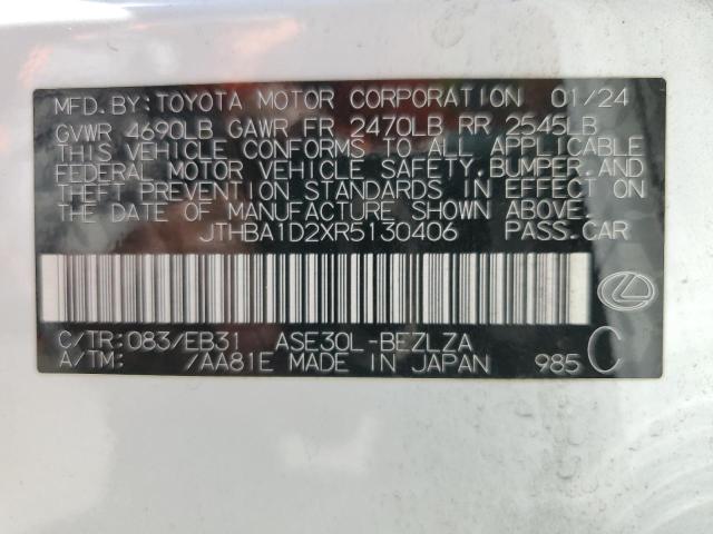 2024 LEXUS IS 300 JTHBA1D2XR5130406