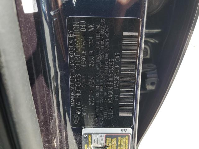 2017 KIA OPTIMA HYB KNAGU4LE9H5018199