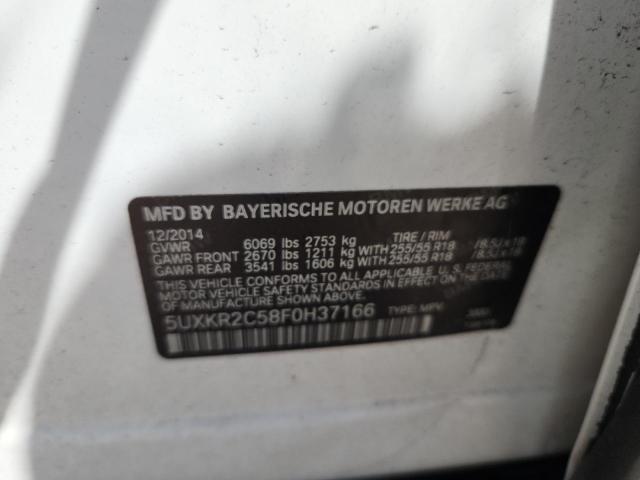 2015 BMW X5 SDRIVE3 5UXKR2C58F0H37166