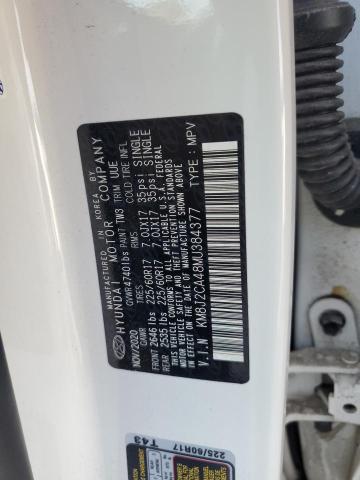 2021 HYUNDAI TUCSON SE KM8J2CA48MU384377