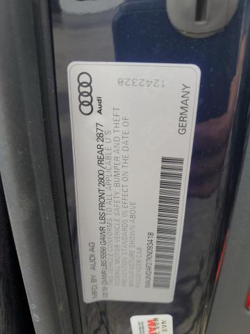 2019 AUDI A6 PRESTIGE WAUM2AF27KN093418