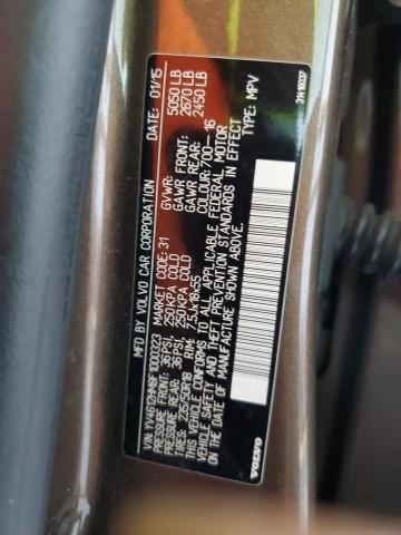 2015 VOLVO V60 CROSS YV4612HM8F1000323