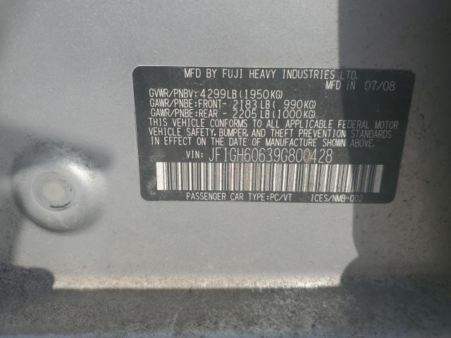 2009 SUBARU IMPREZA 2. #3285672664