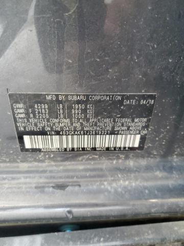 2018 SUBARU IMPREZA SP 4S3GKAK61J3619321