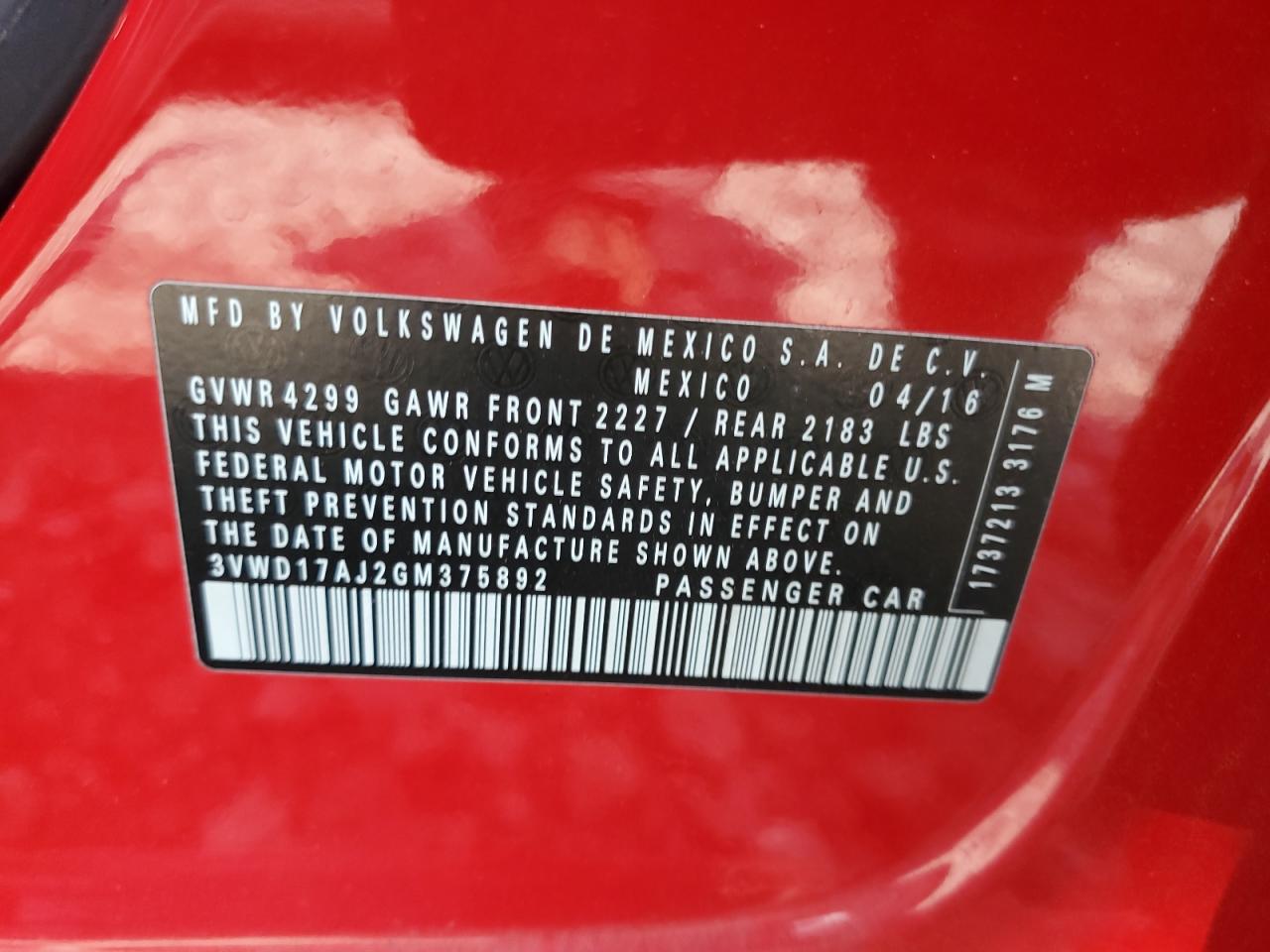 VOLKSWAGEN JETTA SPORT