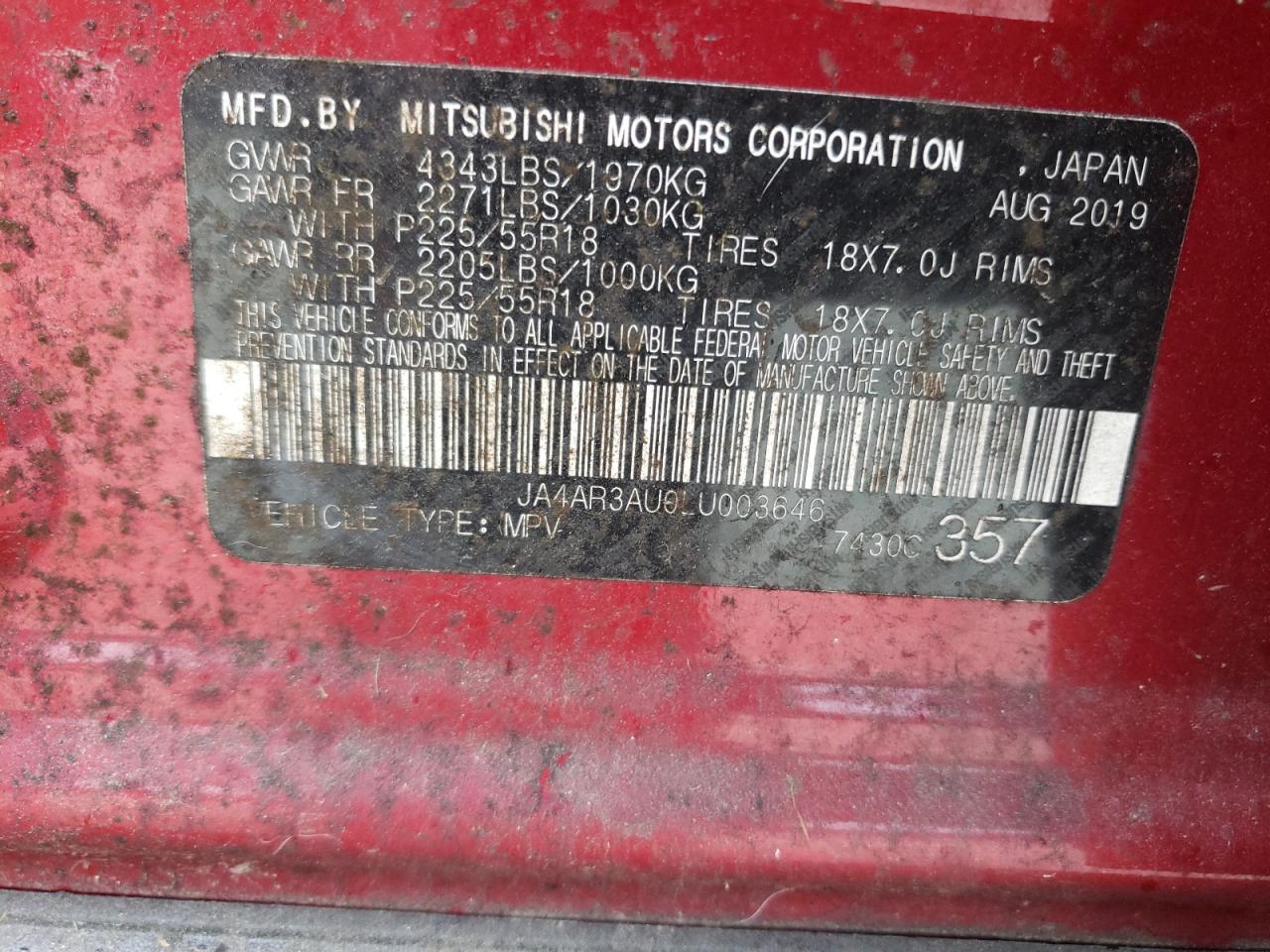 MITSUBISHI OUTLANDER ES